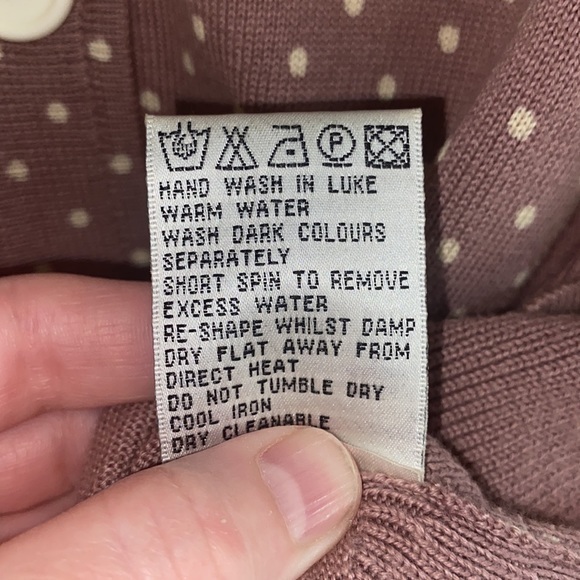 Boden Polka Dot Cardigan - Picture 6 of 6